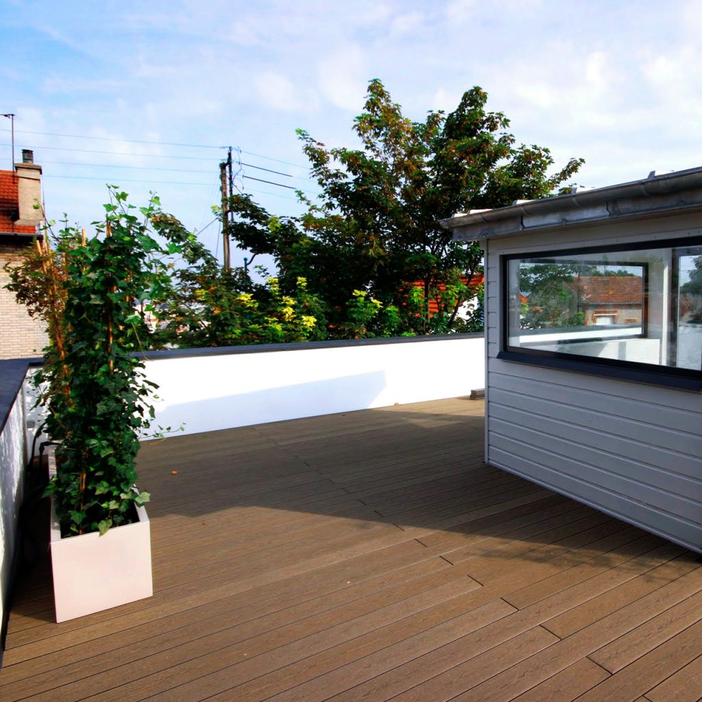 Terrasse végétalisée Les Lilas