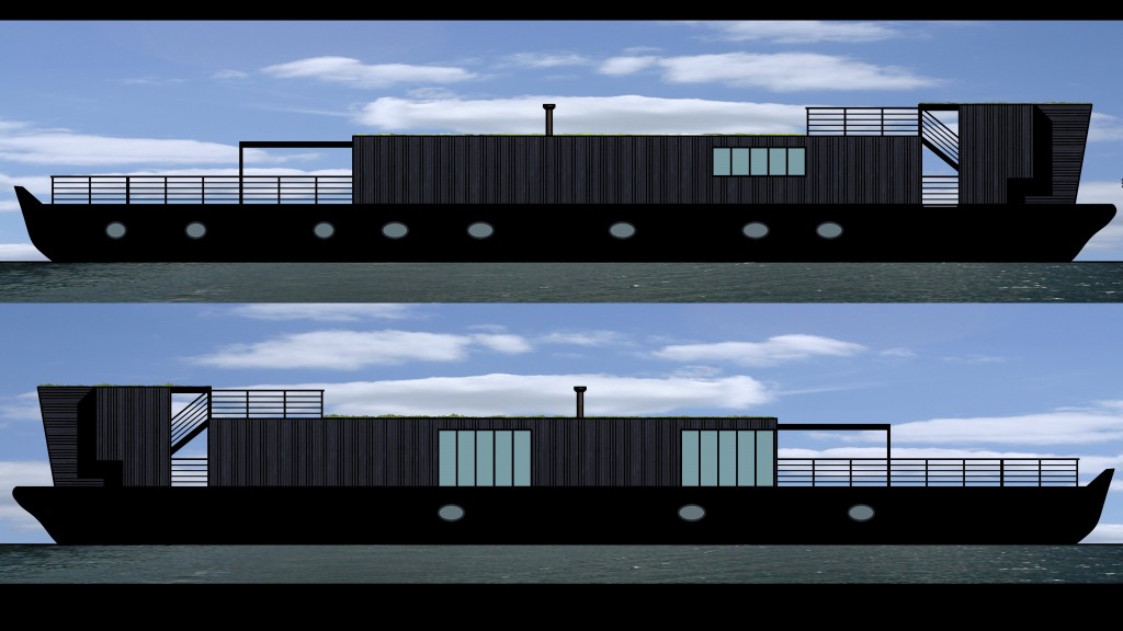 Couverture projet réhabilitation péniche