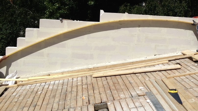 Chantier surélévation toit Paris